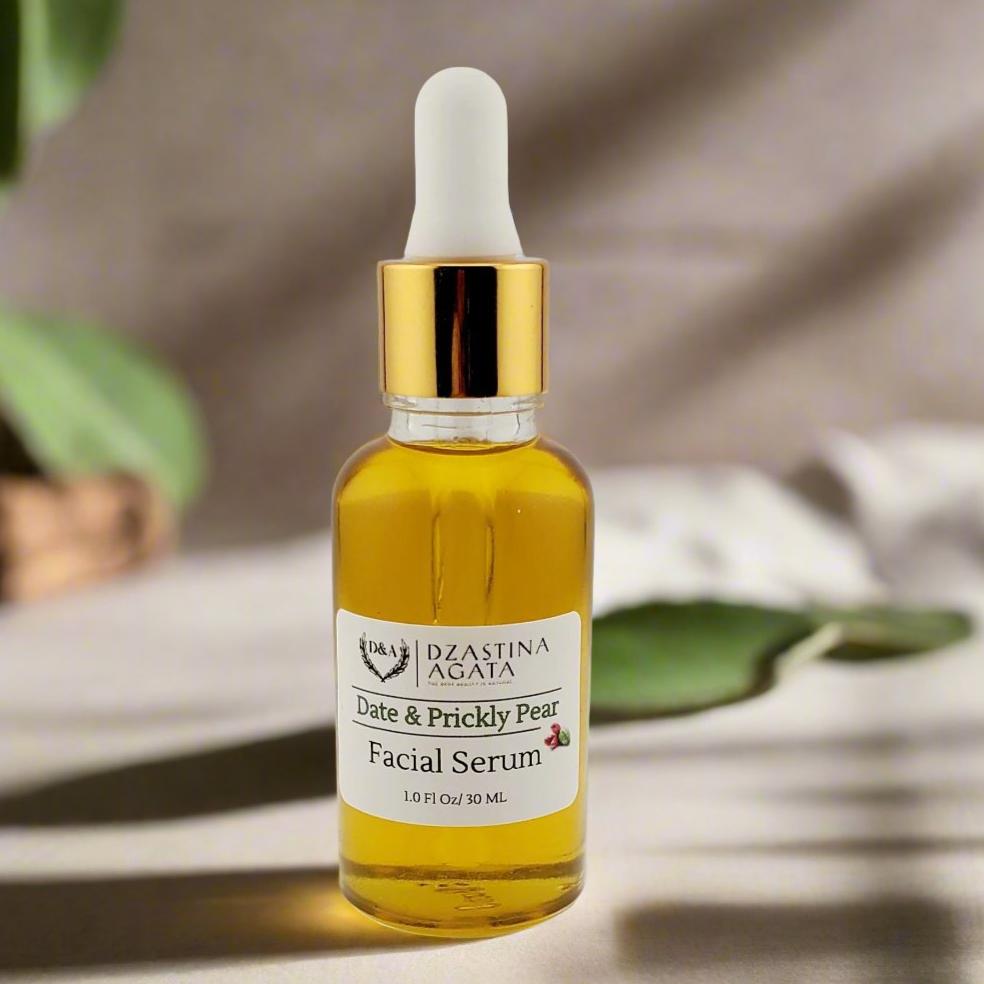 Date & Prickly Pear Facial Serum For Normal/ Sensitive/ Dry or Mature Skin - Dzastina Agata Natural