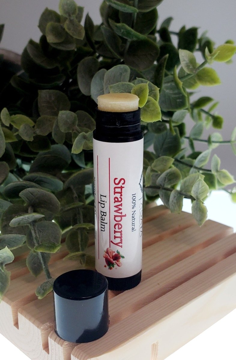 D&A Strawberry Lip Balm - Dzastina Agata Natural