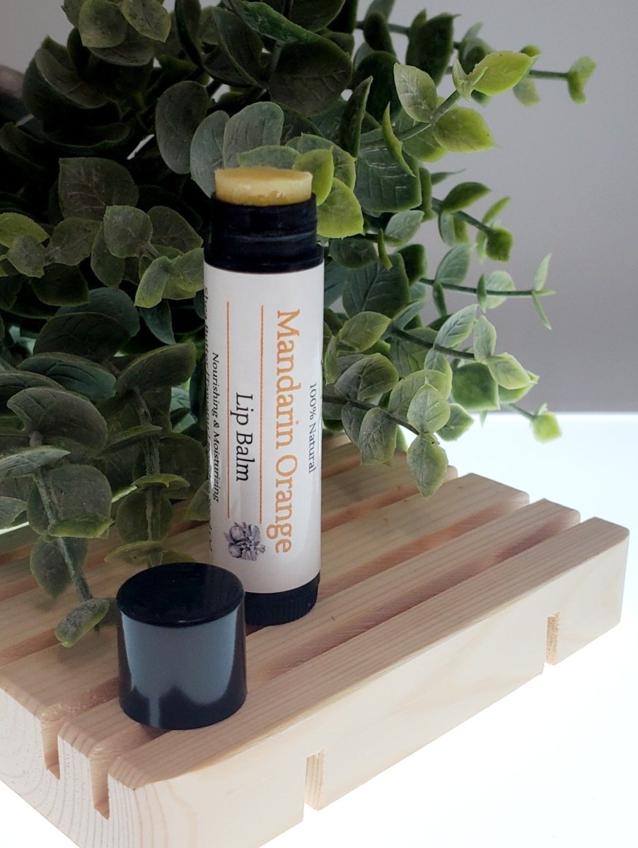 D&A Mandarin Orange Lip Balm - Dzastina Agata Natural