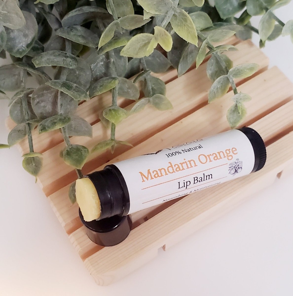 D&A Mandarin Orange Lip Balm - Dzastina Agata Natural