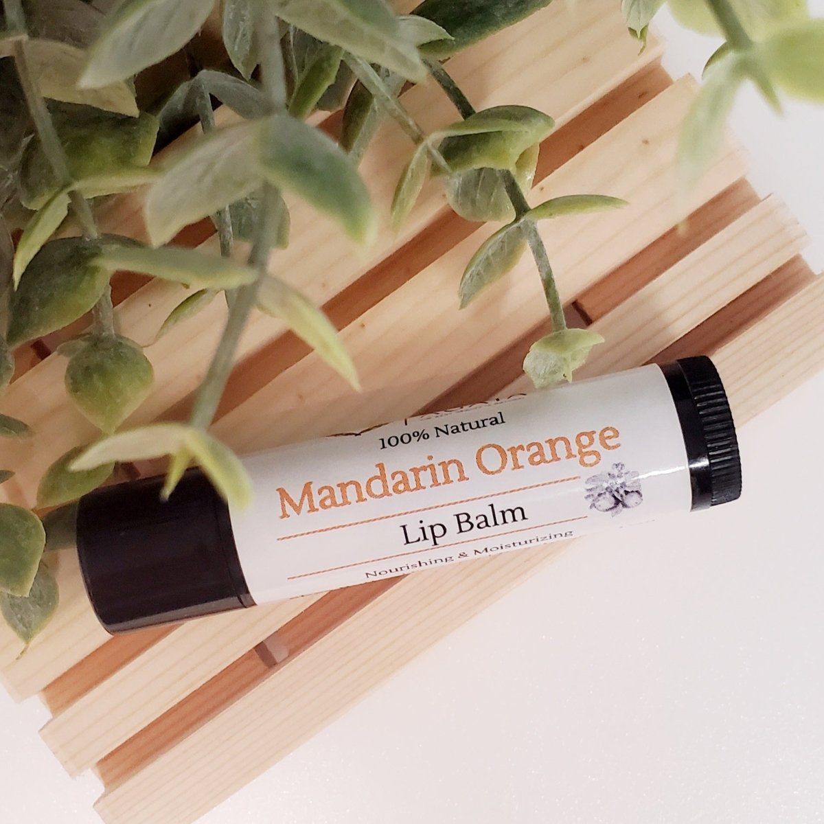 D&A Mandarin Orange Lip Balm - Dzastina Agata Natural