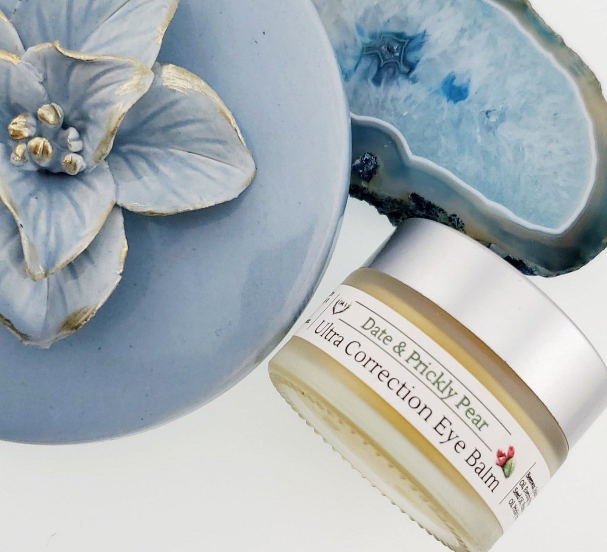 Date & Prickly Pear Eye Balm - Rejuvenate And Refresh Your Eyes - Dzastina Agata Natural
