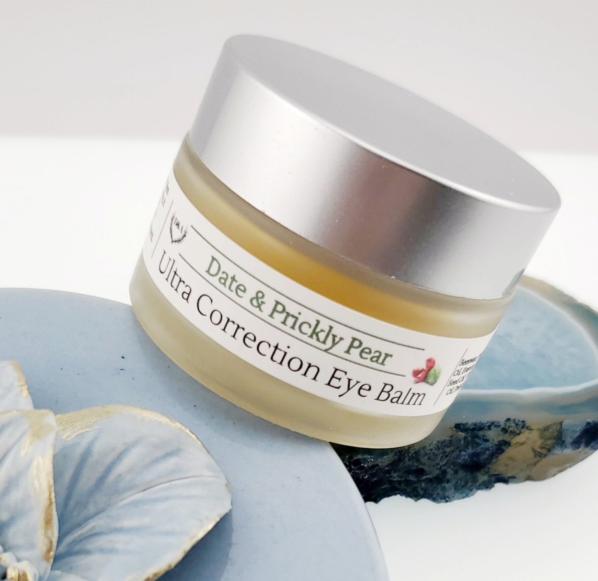 Date & Prickly Pear Eye Balm - Rejuvenate And Refresh Your Eyes - Dzastina Agata Natural