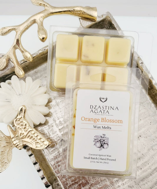 D&A Orange Blossom Wax Melt - Dzastina Agata Natural