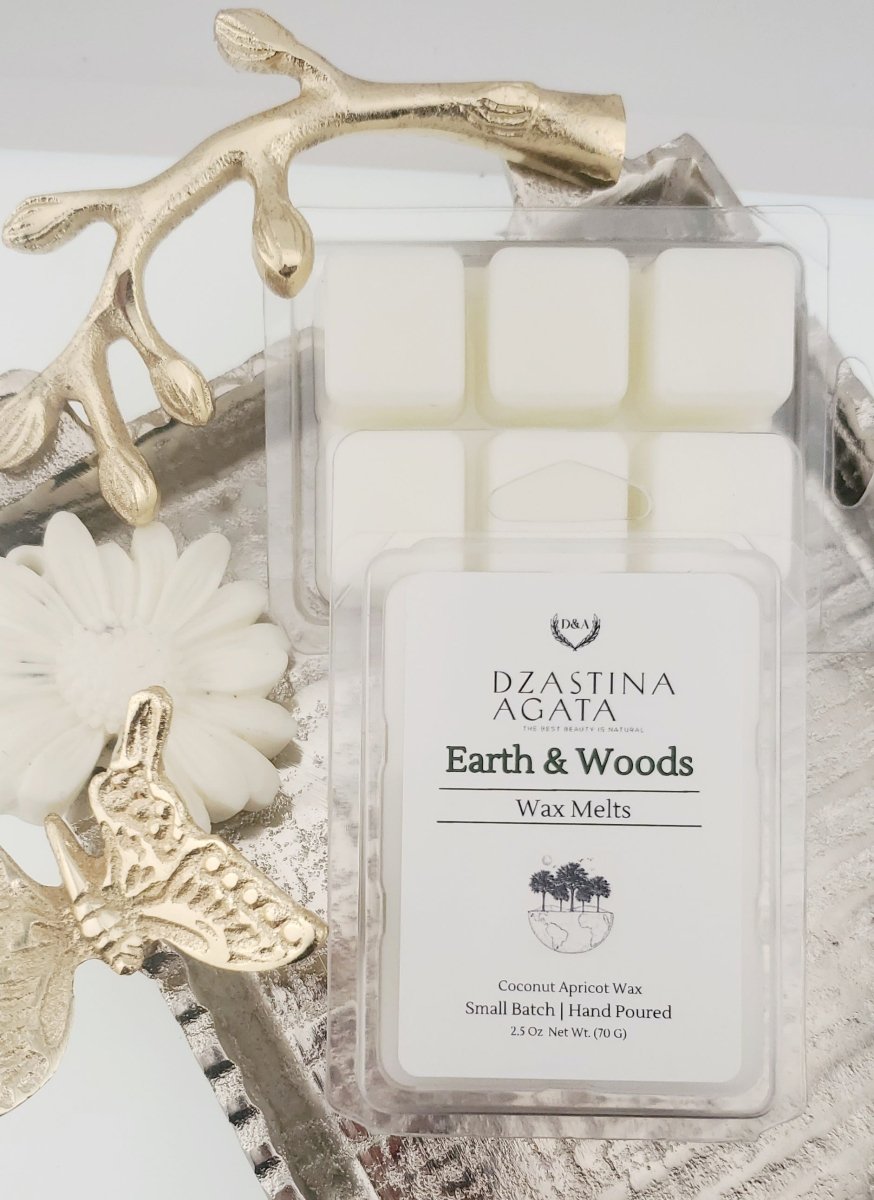 D&A Earth & Woods Wax Melt - Dzastina Agata Natural