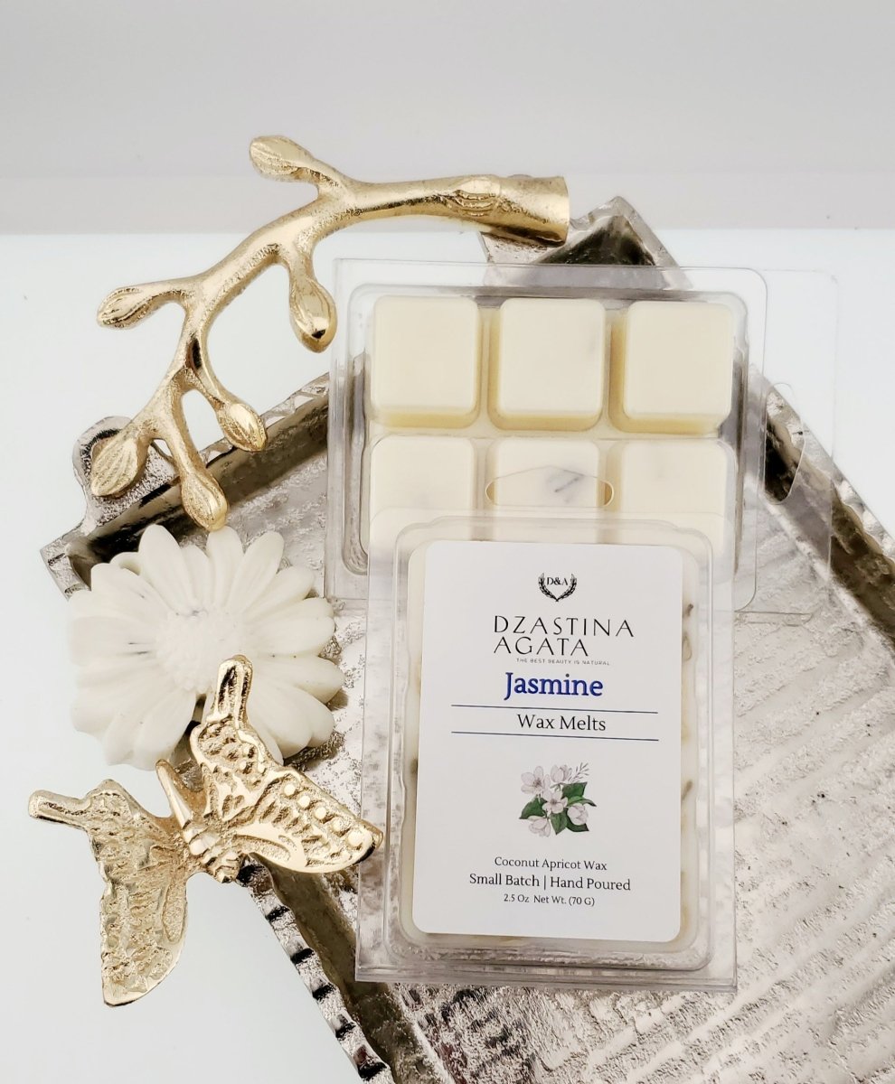 D&A Jasmine Wax Melt - Dzastina Agata Natural