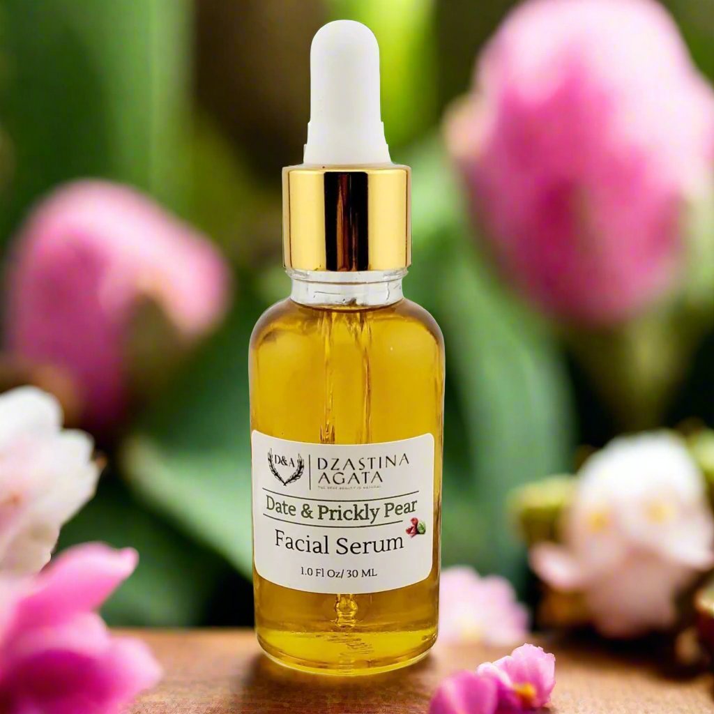 Date & Prickly Pear Facial Serum For Normal/ Sensitive/ Dry or Mature Skin - Dzastina Agata Natural