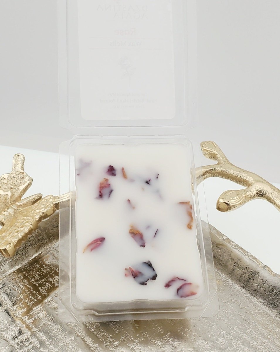 D&A Rose Wax Melt - Dzastina Agata Natural