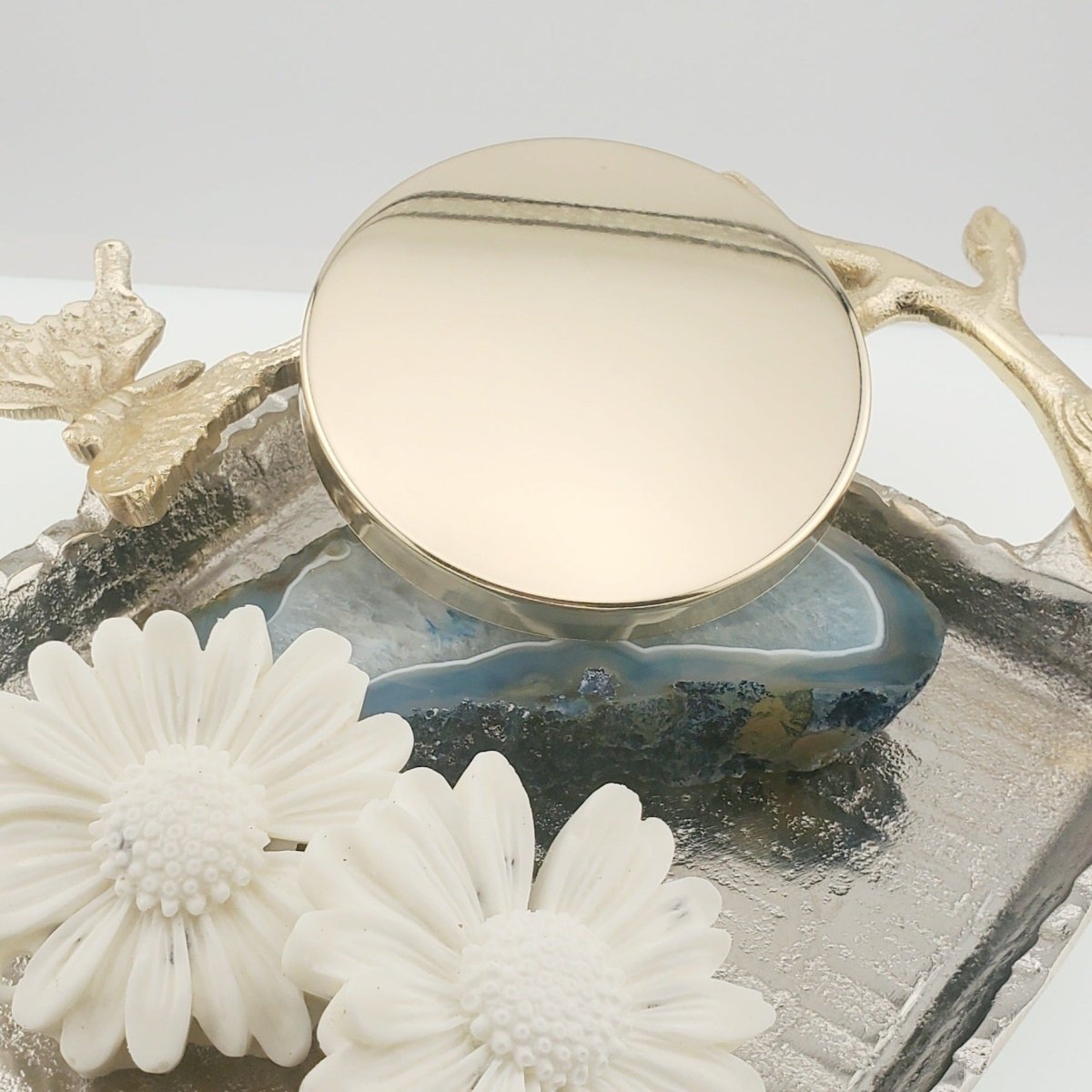 D&A Cappuccino Candle - Dzastina Agata Natural