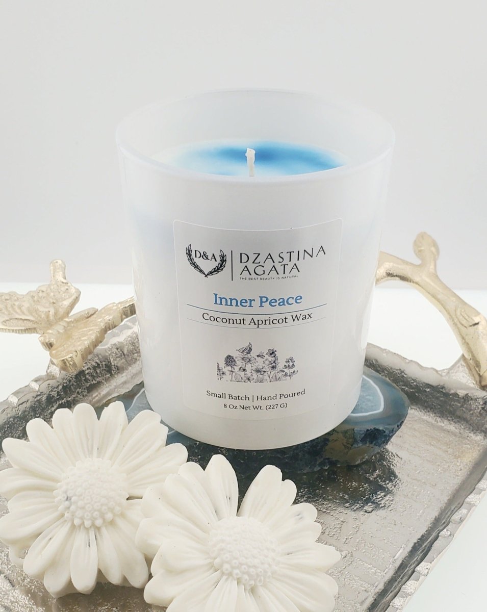 D&A Inner Peace Candle - Dzastina Agata Natural