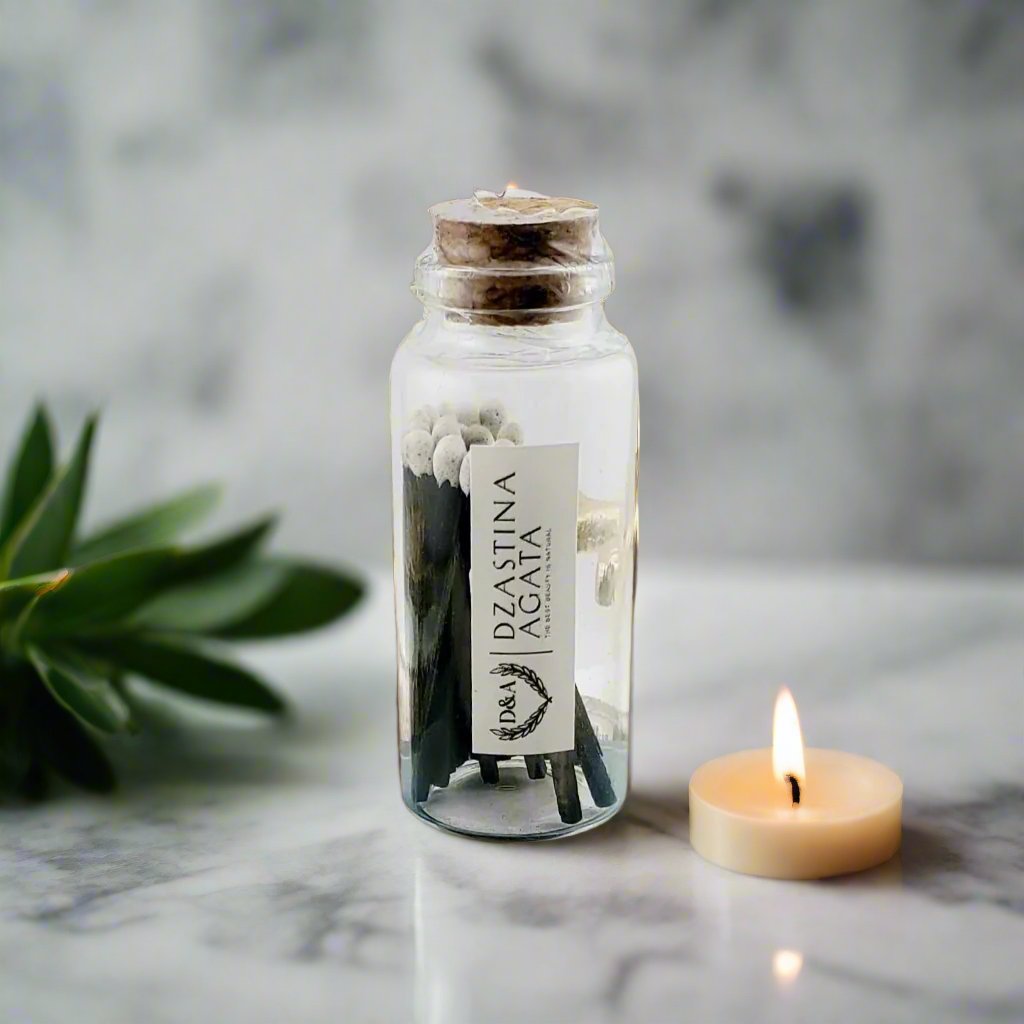 D&A Northern Lights Candle - Dzastina Agata Natural