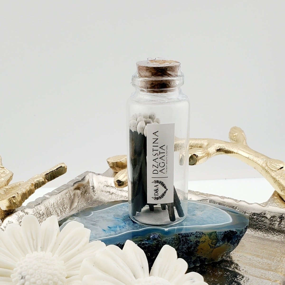 D&A Cappuccino Candle - Dzastina Agata Natural