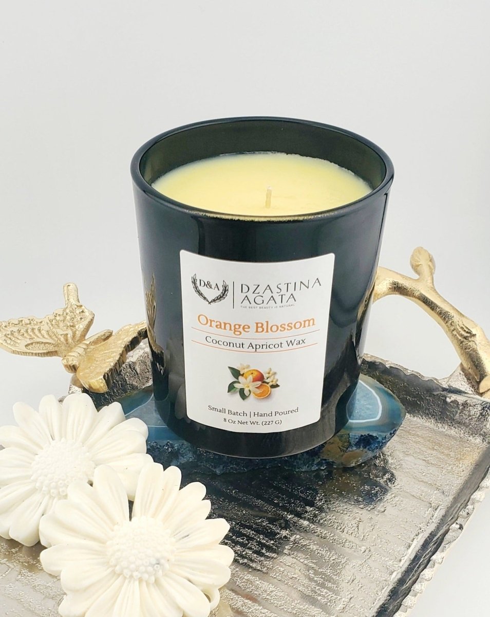 D&A Orange Blossom Candle - Dzastina Agata Natural