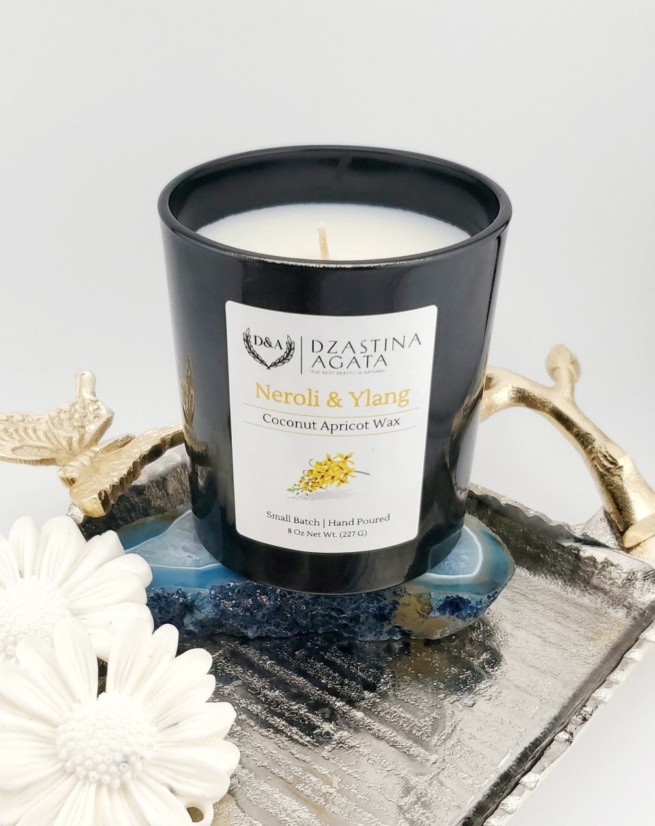 D&A Neroli & Ylang Candle - Dzastina Agata Natural