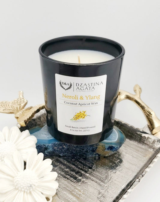 D&A Neroli & Ylang Candle - Dzastina Agata Natural