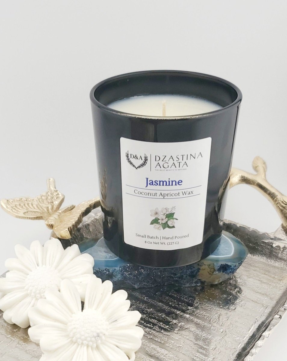 D&A Jasmine Candle - Dzastina Agata Natural