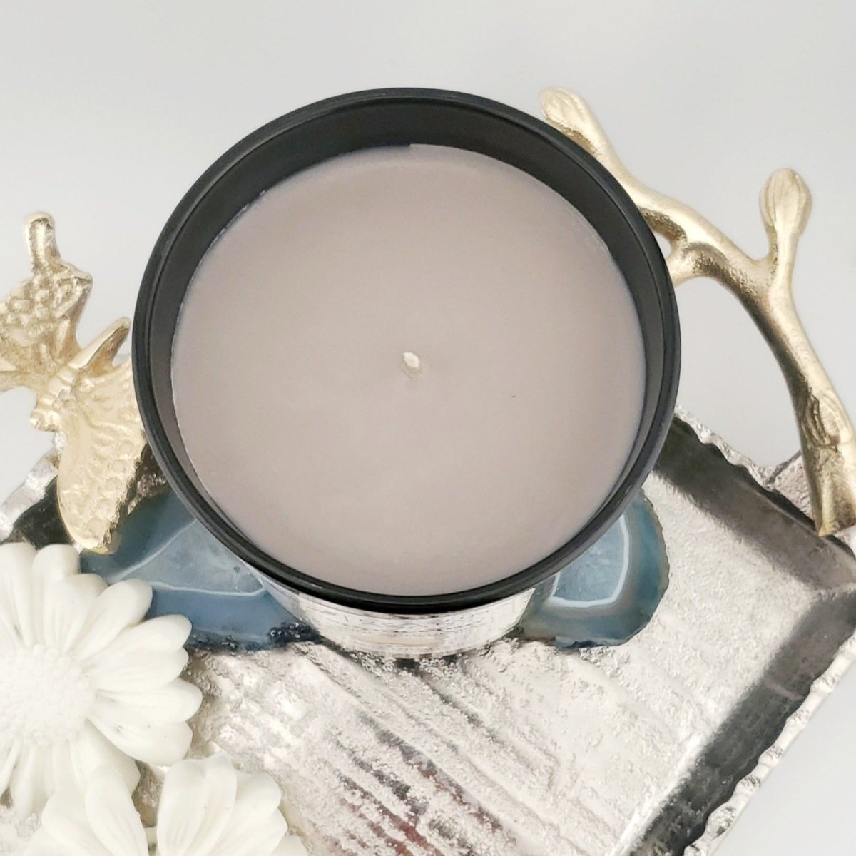 D&A Cappuccino Candle - Dzastina Agata Natural