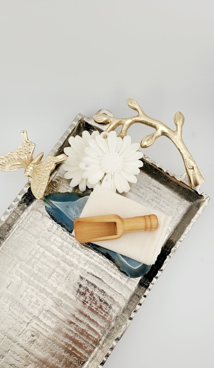 Wooden Scoop with Cloth - Dzastina Agata Natural