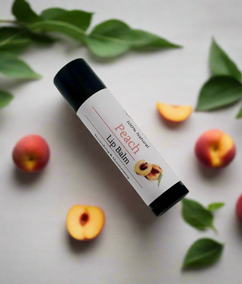 D&A Peach Lip Balm - Dzastina Agata Natural