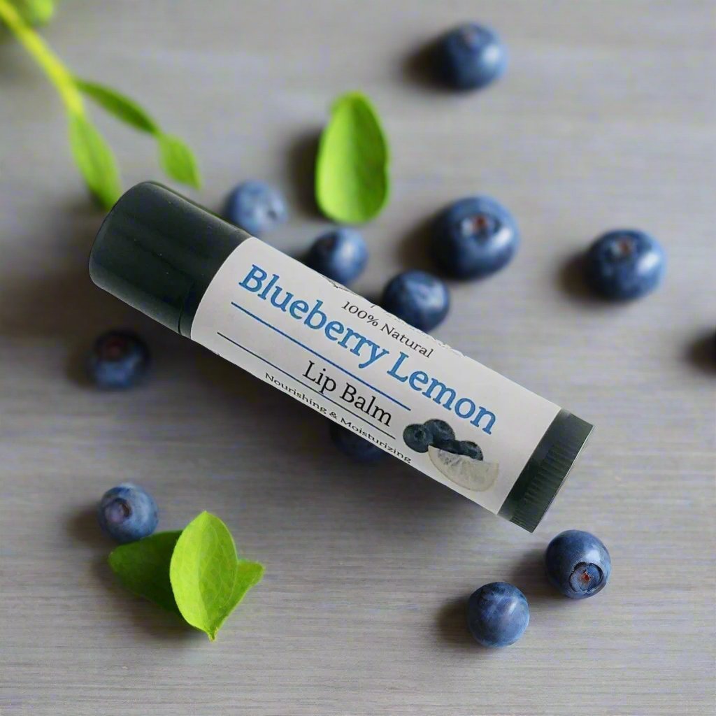 D&A Blueberry Lemon Lip Balm - Dzastina Agata Natural