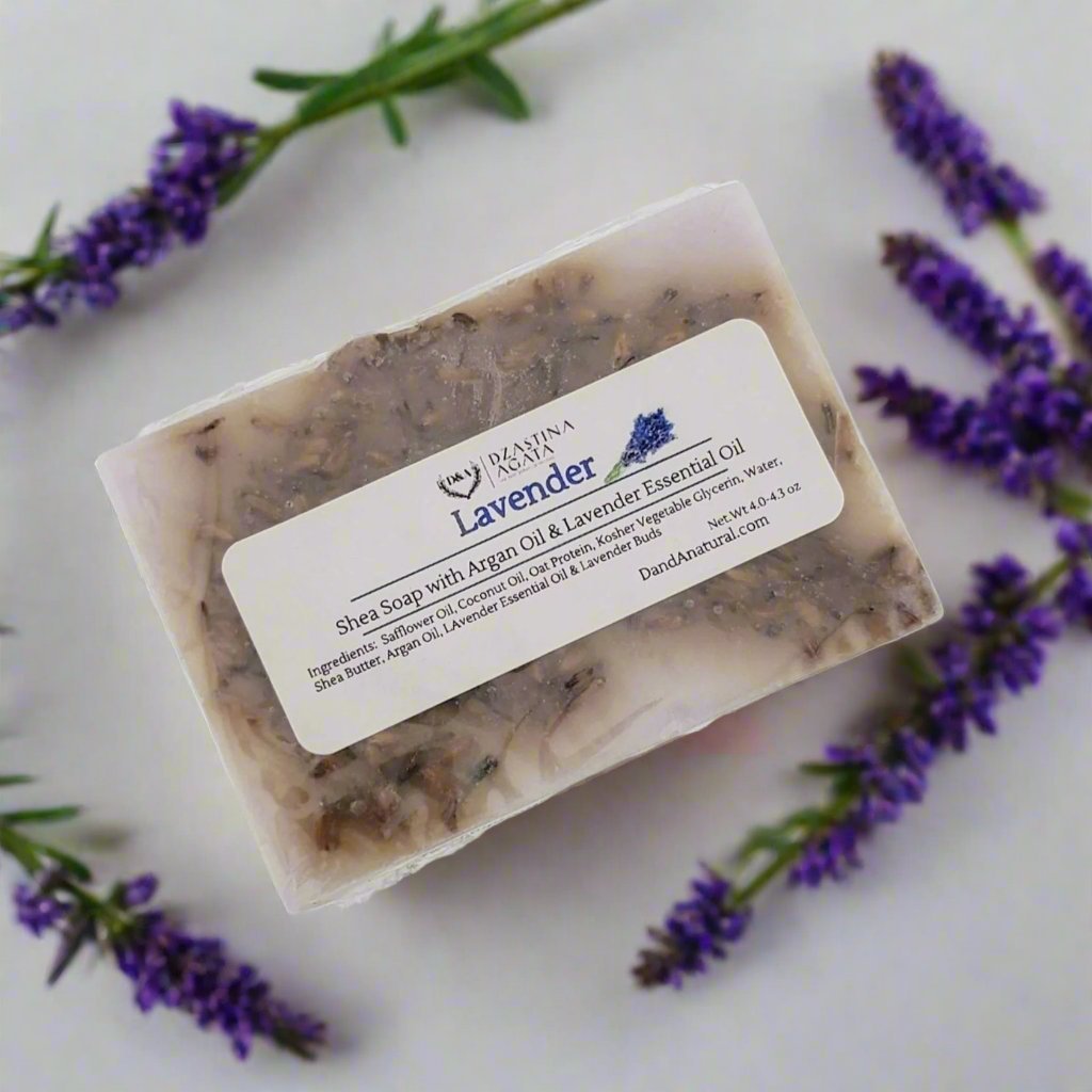 D&A Lavender Soap - Dzastina Agata Natural