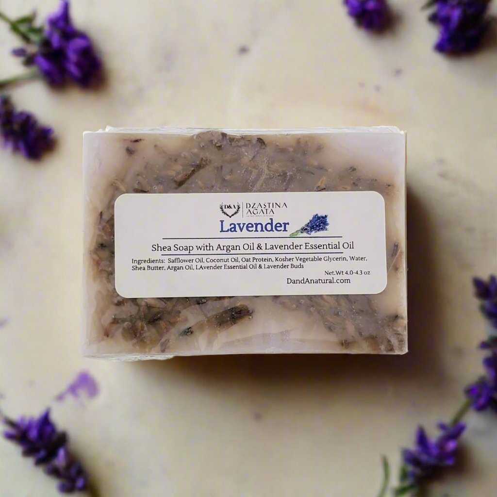 D&A Lavender Soap - Dzastina Agata Natural