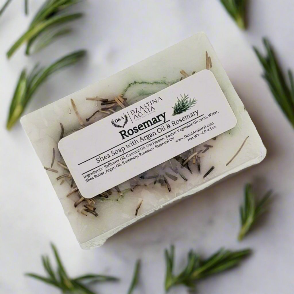 D&A Rosemary Soap - Dzastina Agata Natural