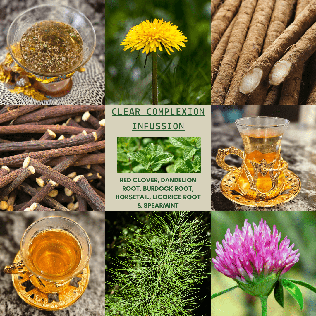 D&A Clear Complexion Infusion - Skin Clearing - Dzastina Agata Natural