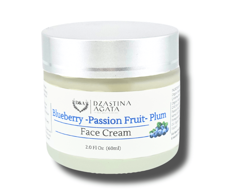 Blueberry Face Cream - Dry to Normal Skin - Dzastina Agata Natural