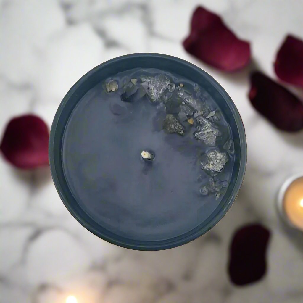 D&A Obsidian Dragon Candle - Dzastina Agata Natural