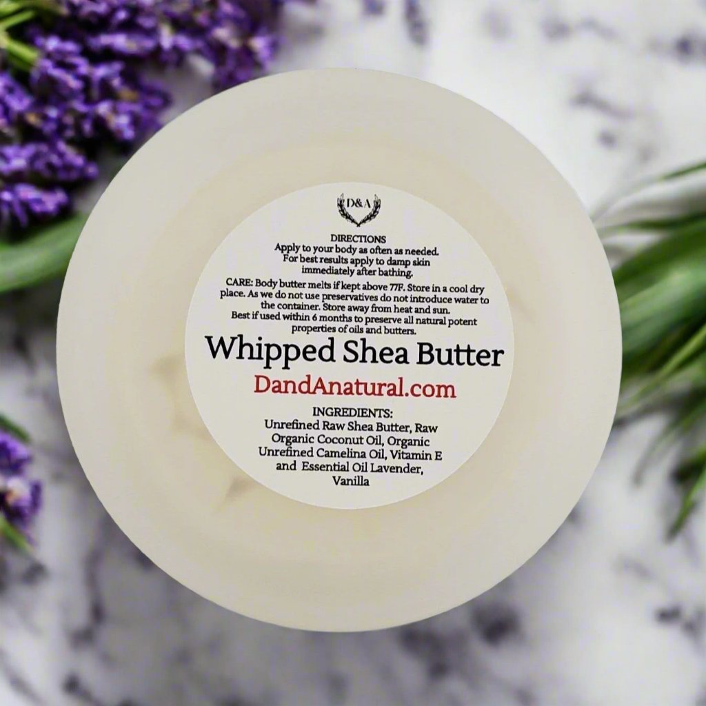 D&A Lavender Vanilla Shea Butter - Dzastina Agata Natural