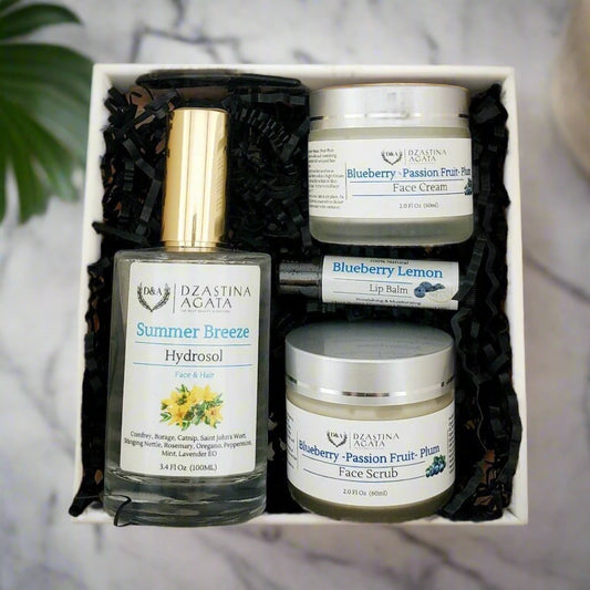 Blueberry Face Care Set - Dzastina Agata Natural