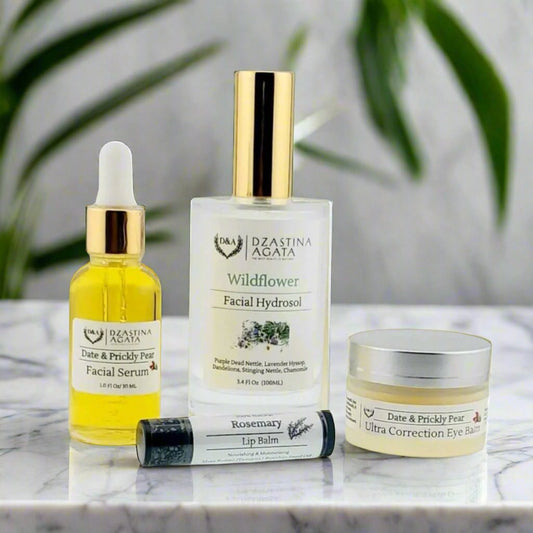 Date & Prickly Pear Face Care Set - Dzastina Agata Natural