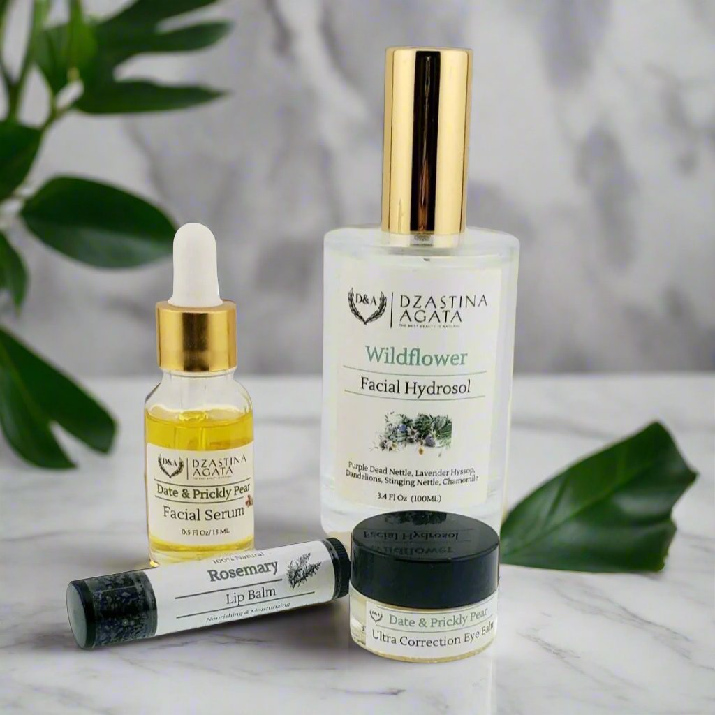 Date & Prickly Pear Face Care Set - Dzastina Agata Natural