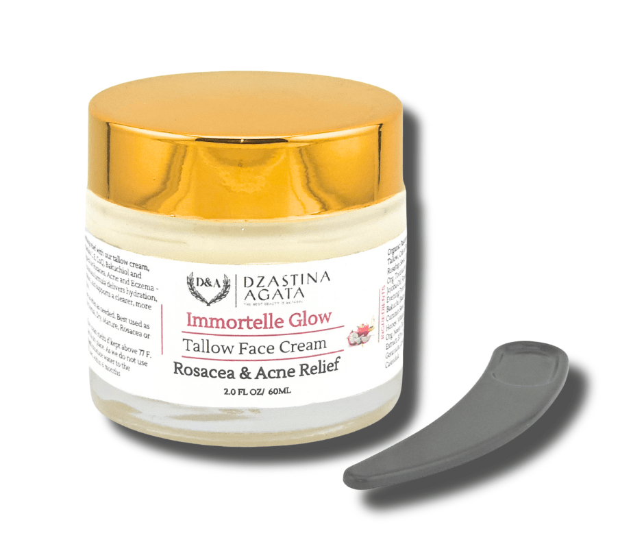 Immortelle Glow Tallow Face Cream - Dzastina Agata Natural