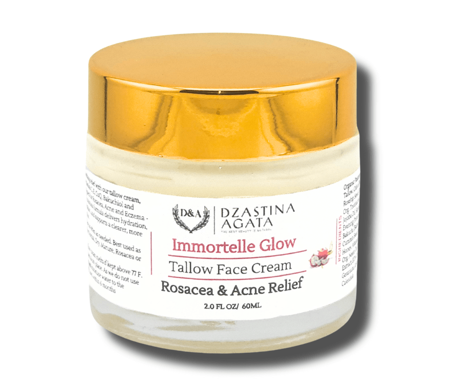 Immortelle Glow Tallow Face Cream - Dzastina Agata Natural