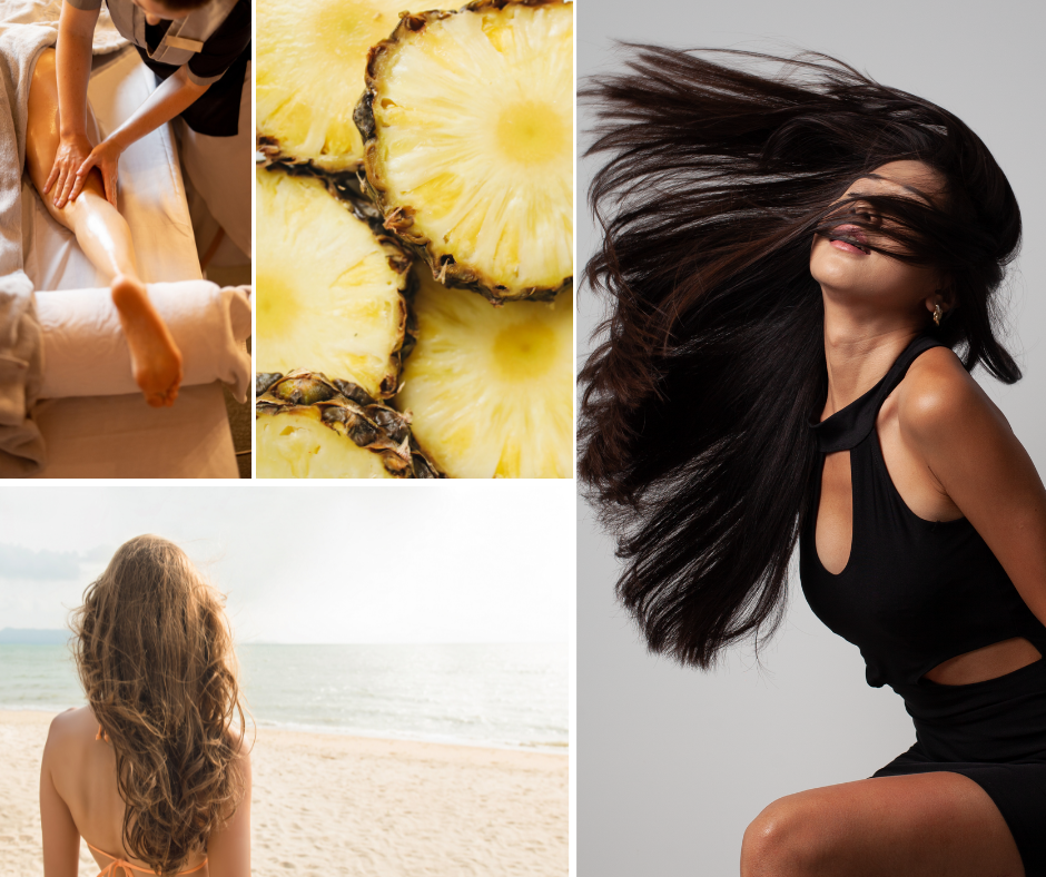D&A Pineapple Shea Hair & Body Oil