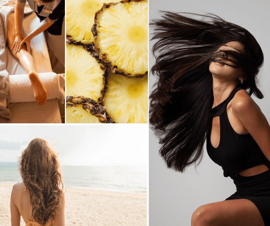 D&A Pineapple Shea Hair & Body Oil - Dzastina Agata Natural