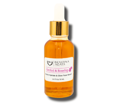 Orchid Rosehip Exotic Hydrate & Glow Face Serum - Oily to Normal Skin - Dzastina Agata Natural