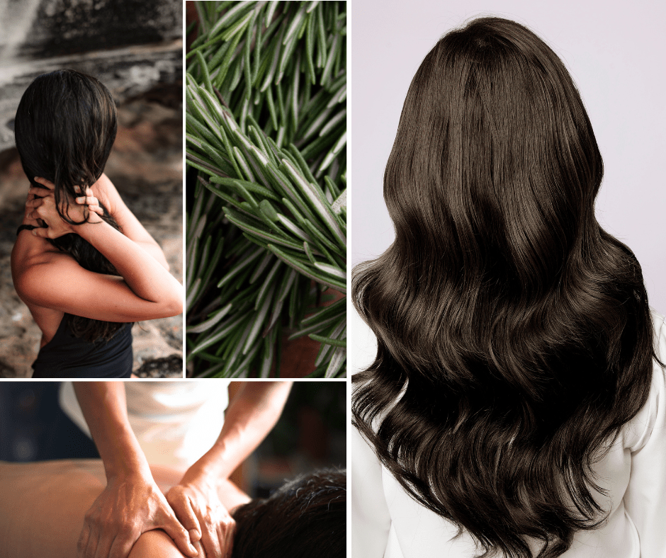 D&A Rosemary - Peppermint Shea Hair & Body Oil - Dzastina Agata Natural