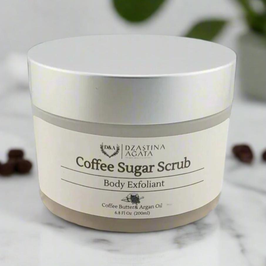 D&A Coffee Sugar Scrub - Dzastina Agata Natural