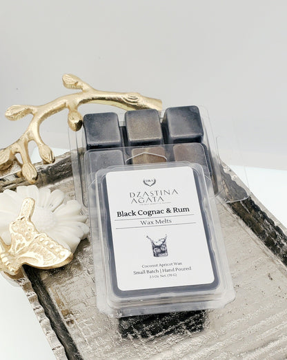 D&A Black Cognac & Rum Wax Melt