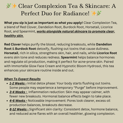 D&A Clear Complexion Infusion- Skin Clearing