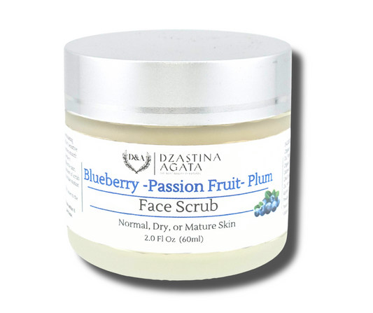 Blueberry Facial Scrub - Dry to Normal Skin