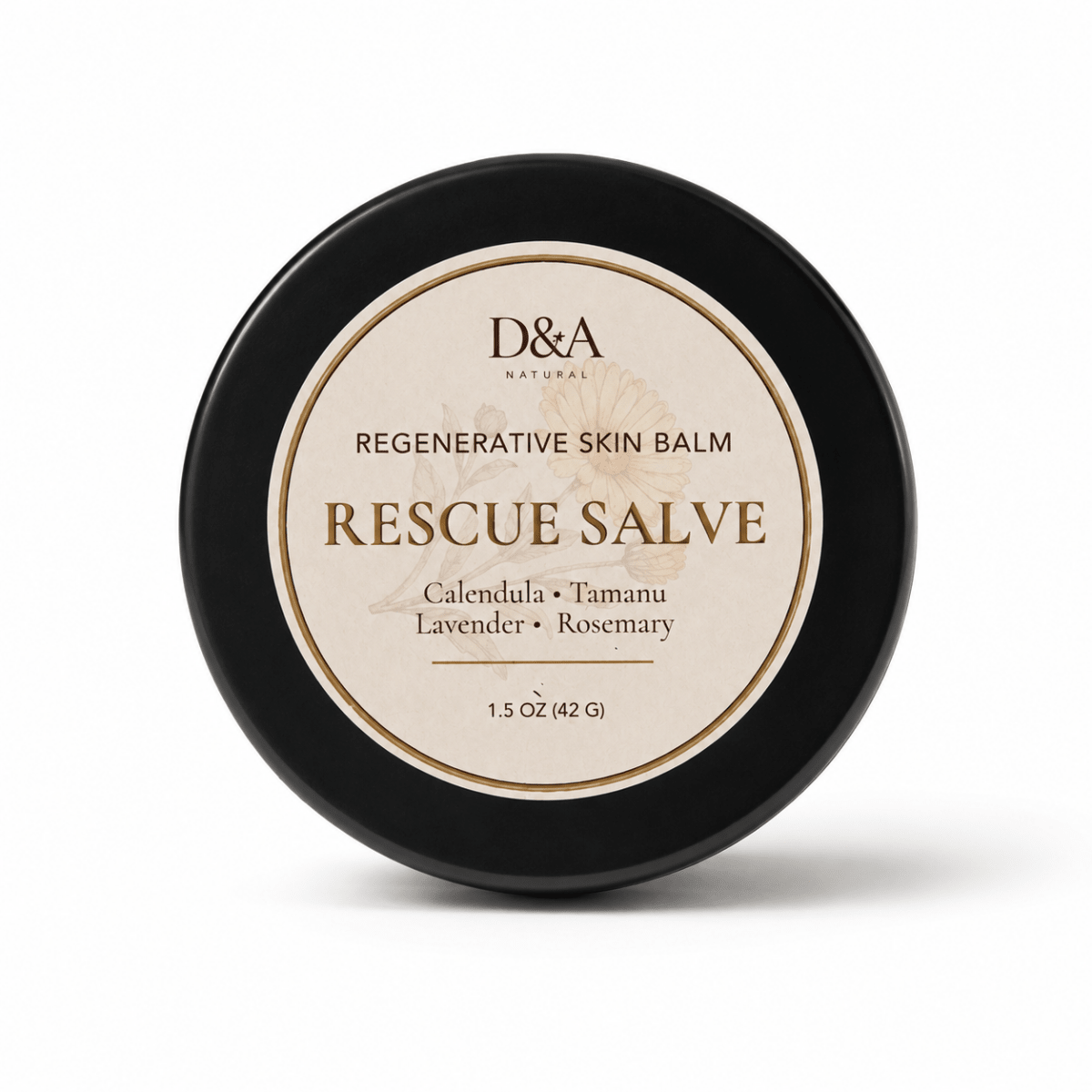 D&A Natural Calendula Rescue Salve - Dzastina Agata Natural