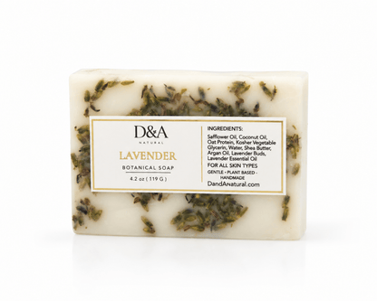 Lavender Soap with Lavender Essential Oil - Dzastina Agata Natural