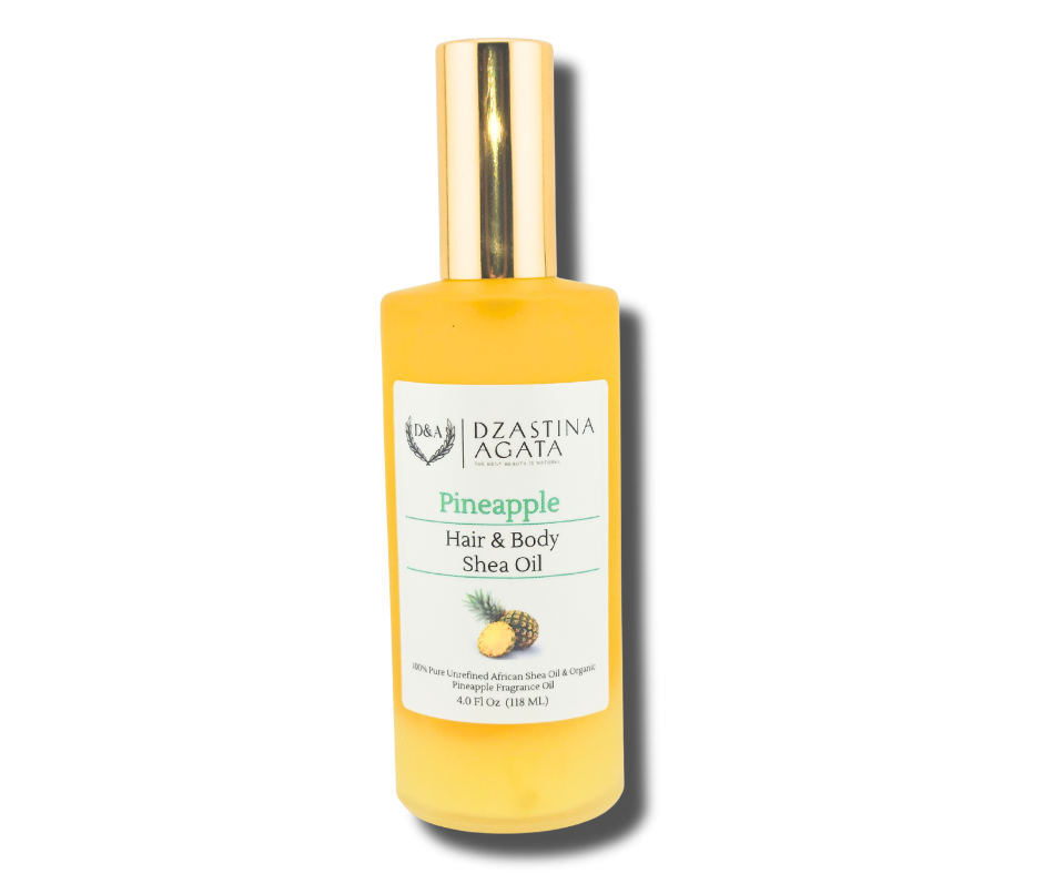 D&A Pineapple Shea Hair & Body Oil
