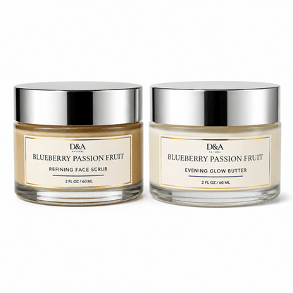 Blueberry Facial Scrub & Cream Set - Dzastina Agata Natural