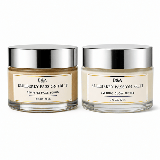 Blueberry Facial Scrub & Cream Set - Dzastina Agata Natural