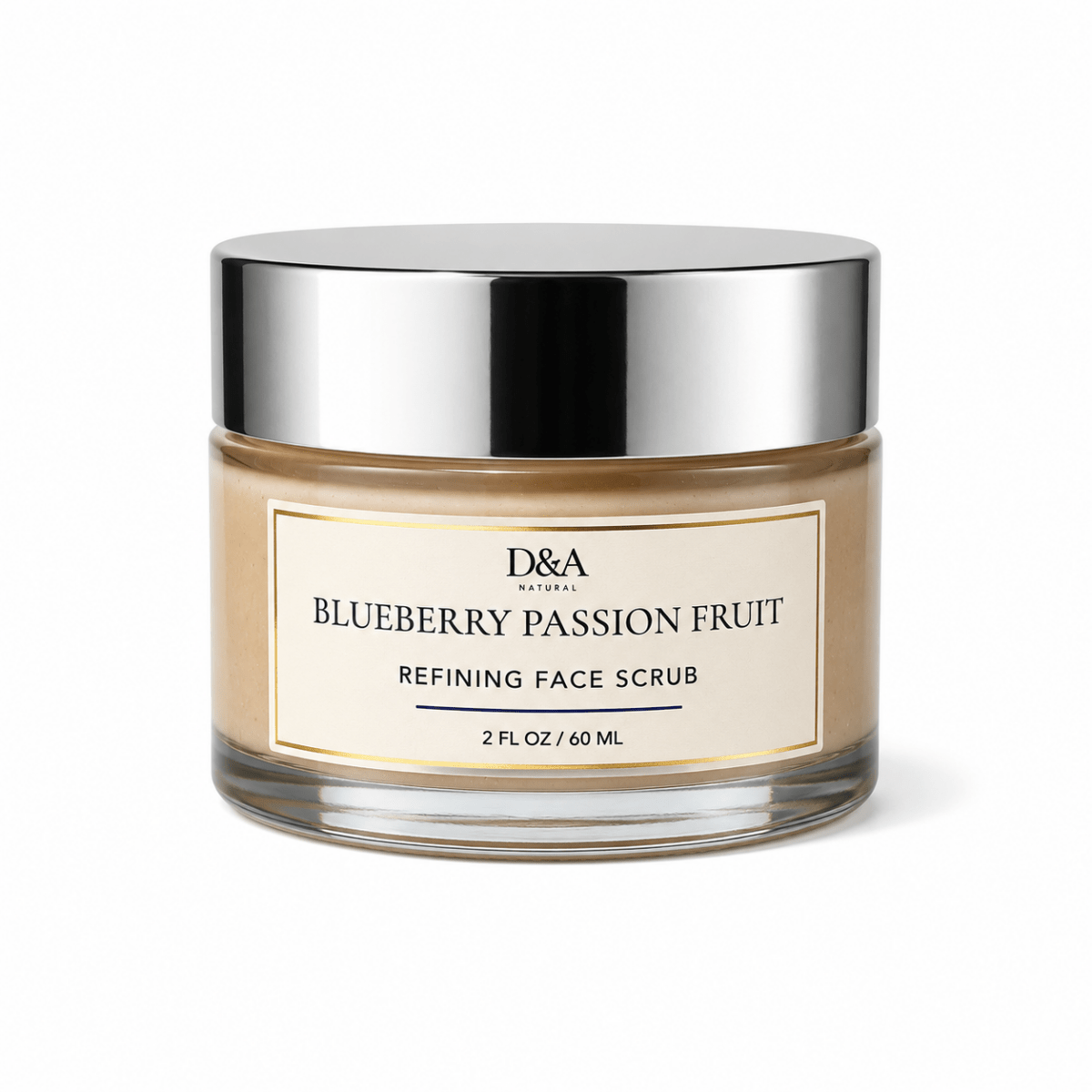 Blueberry Facial Scrub - Dry to Normal Skin - Dzastina Agata Natural